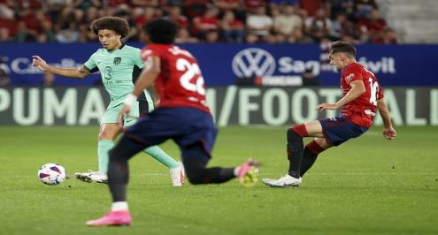 أتلتيكو مدريد يكرس عقدته لأوساسونا بثنائية في عقر داره بالدوري الإسباني